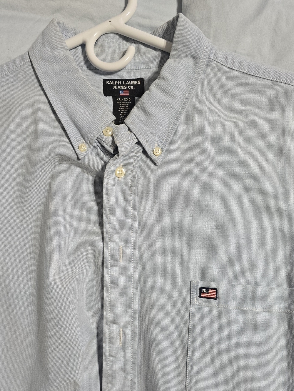 Ralph Lauren Light Blue Button-Down Oxford Shirt